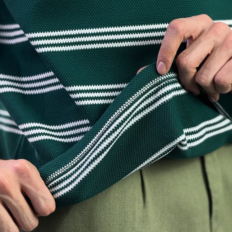 men striped t-shirt strip t-shirt Classic Striped Men's Polo Shirt mens t-shirt striped men striped t-shirt